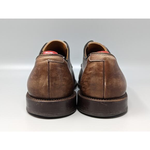 Allen Edmonds Men\'s Wendell Dark Brown Oxford Dress Shoes Size 9 D main image 5